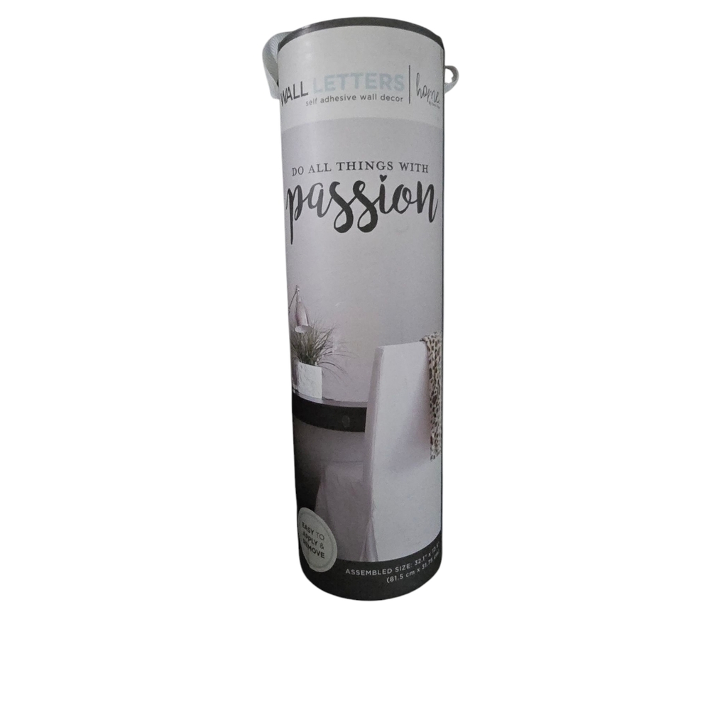 Self-Adhesive Wall Decor with Inspirational Quote